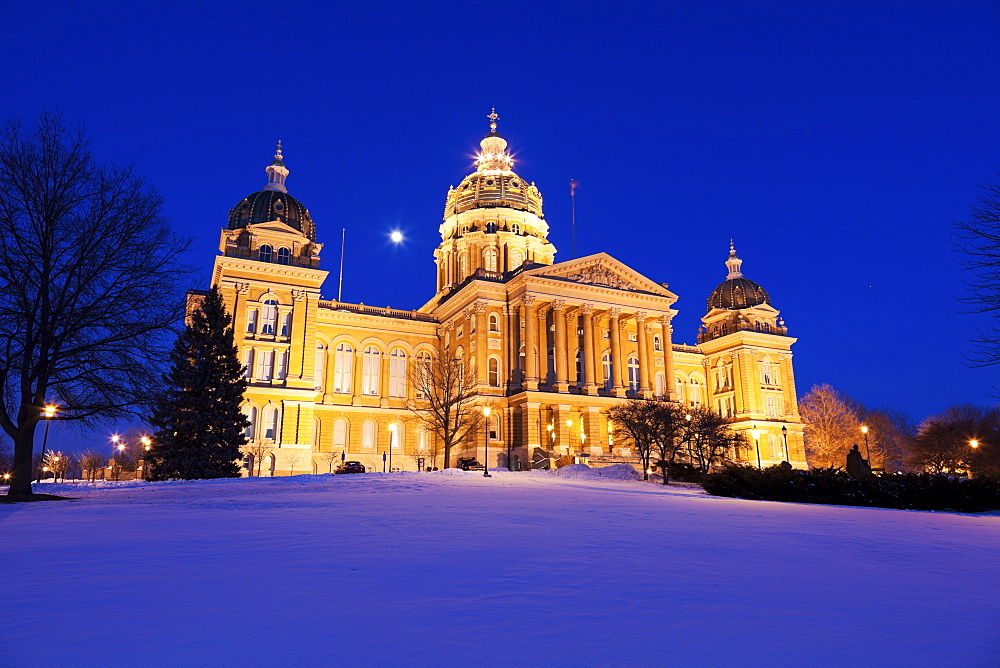 State Capitol of Iowa, Des. Moines, Iowa