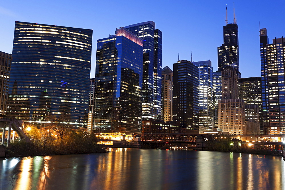 Cityscape of Chicago, Chicago, Illinois