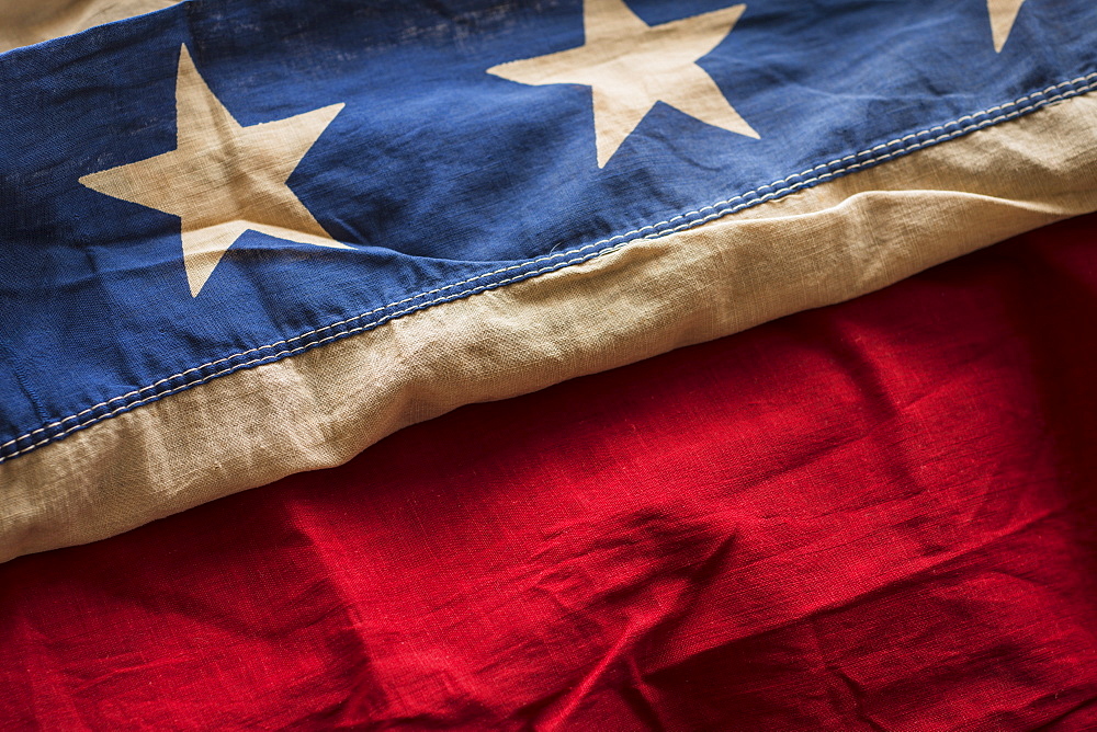 Antique American flag