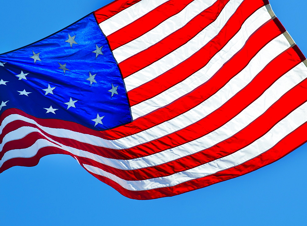 15 star US flag