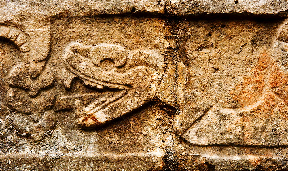 Mayan carvings