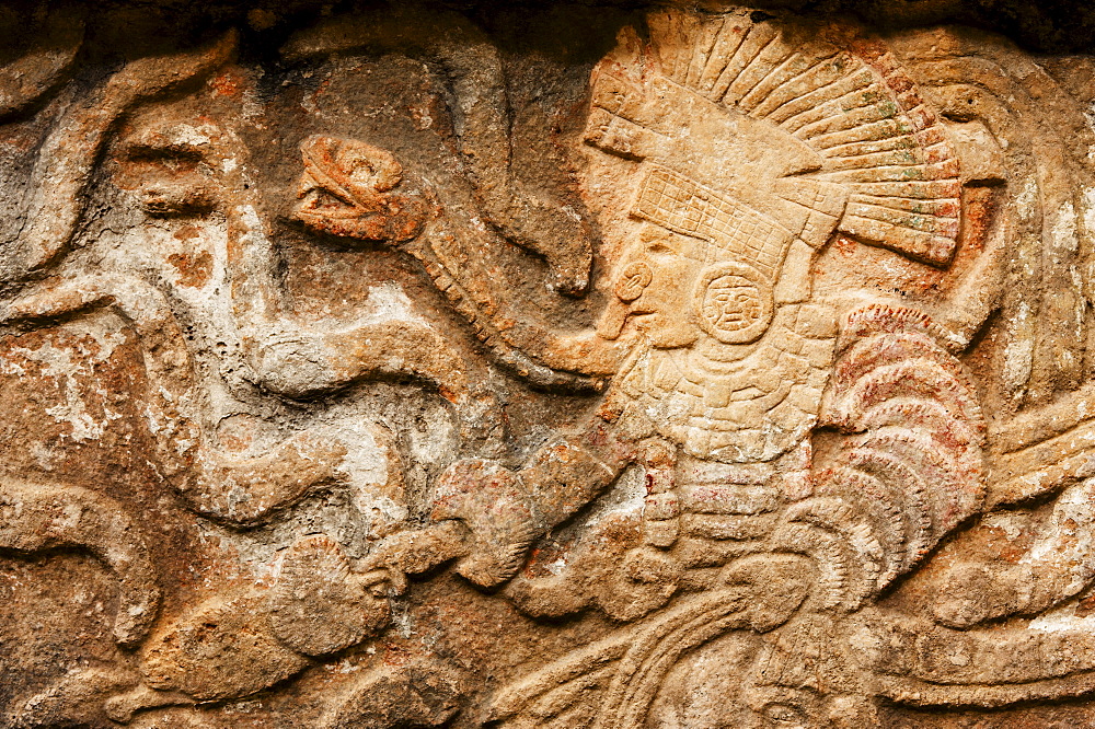 Mayan carvings