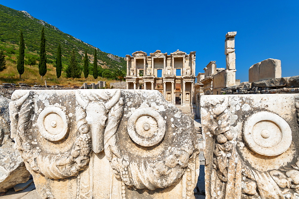 Turkey, Ephesus, Library of Celsus