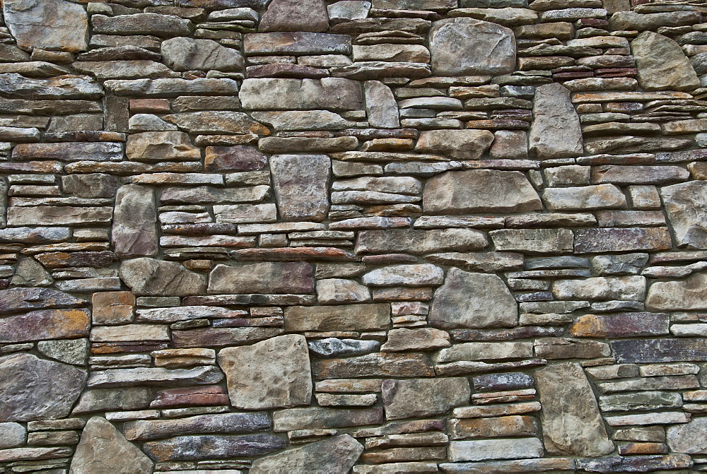 Close-up of stone wall