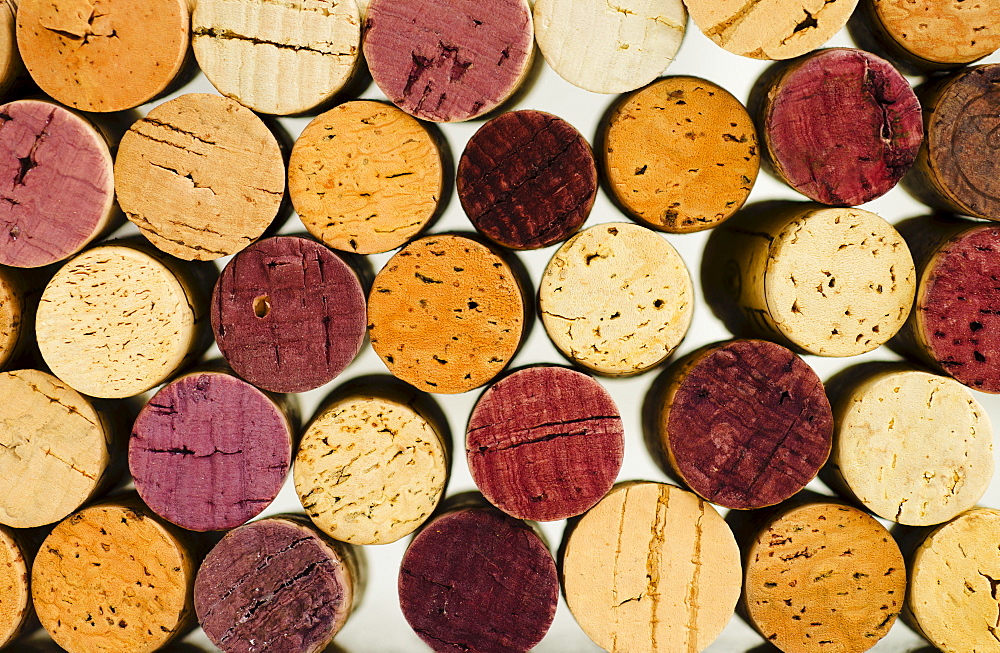 Wine cork tops