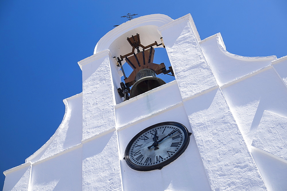 View of San Sebastian Shrine, Mijas, Spain