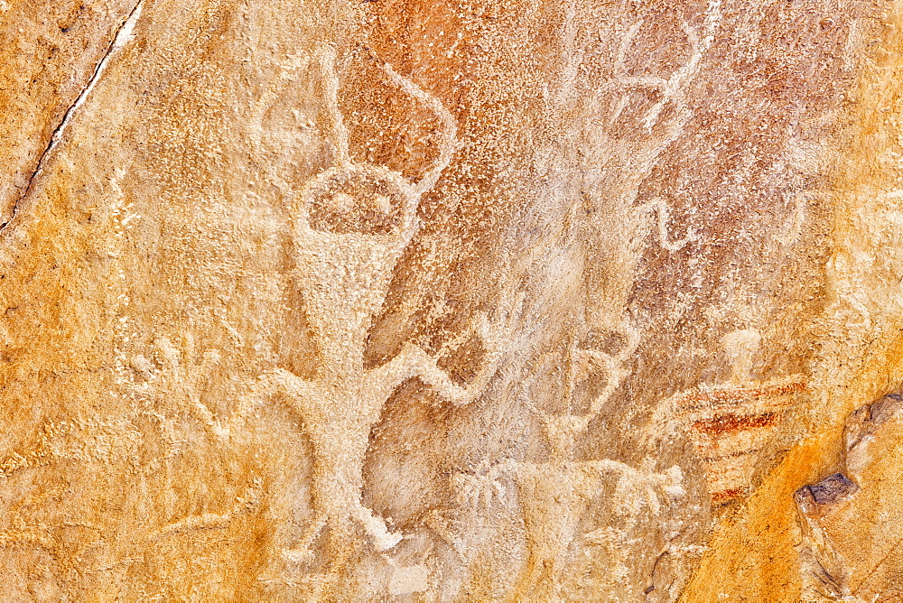 USA, Utah and Colorado, Dinosaur National Monument, Petroglyphs, USA, Utah and Colorado