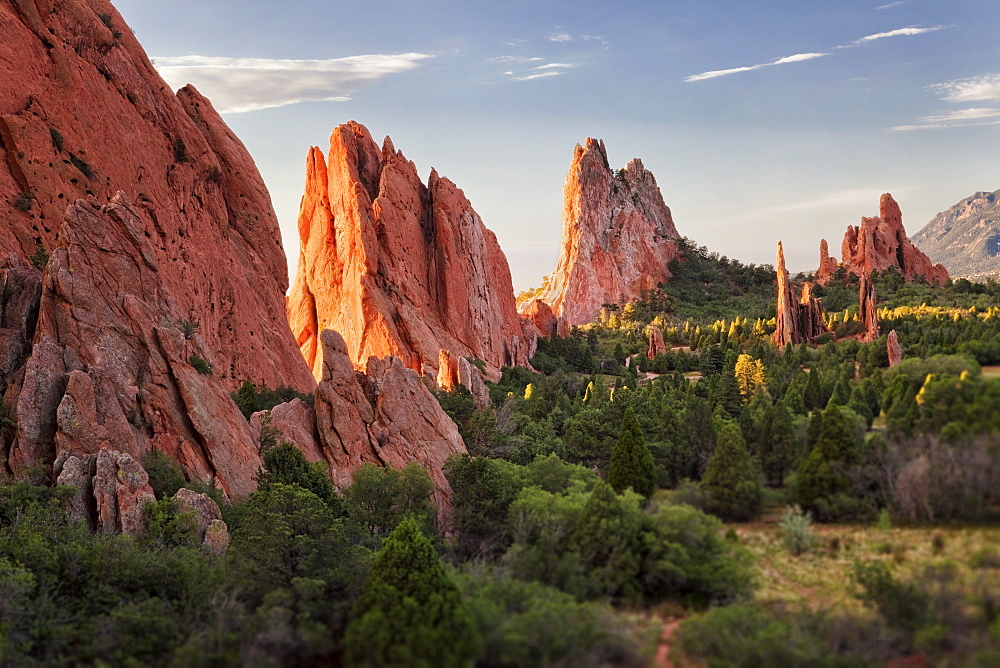 USA, Colorado, Colorado Springs, Garden of Gods, rock formations, USA, Colorado, Colorado Springs