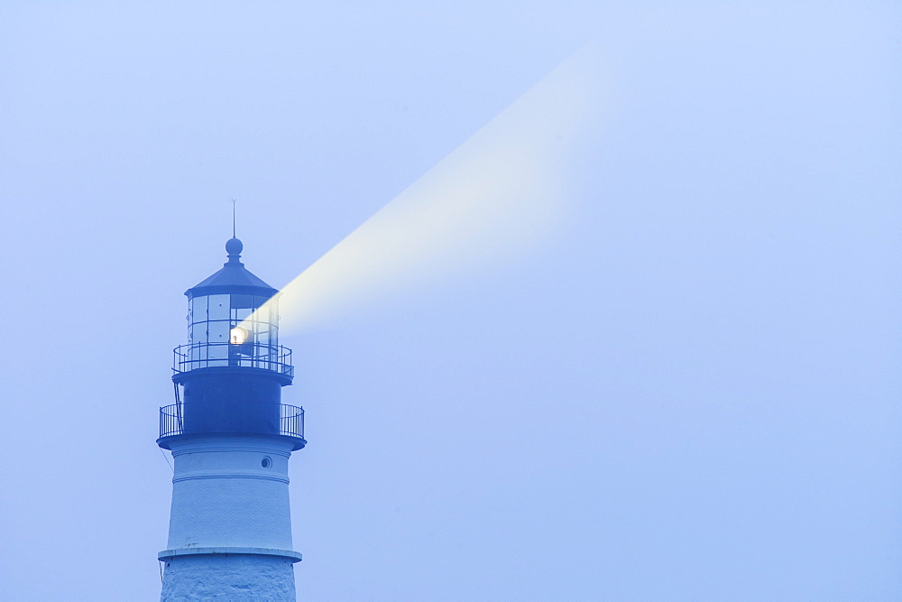 Lightbeam from Portland Head Light, Portland, Maine