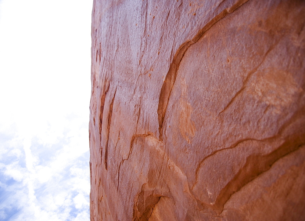 Red Rock in Arches National Park Moab Utah USA