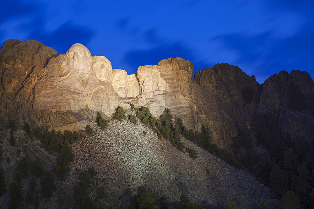 Mount Rushmore National Memorial, USA, South Dakota, Black Hills, Mount Rushmore National Memorial