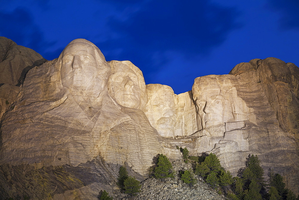 Mount Rushmore National Memorial, USA, South Dakota, Black Hills, Mount Rushmore National Memorial