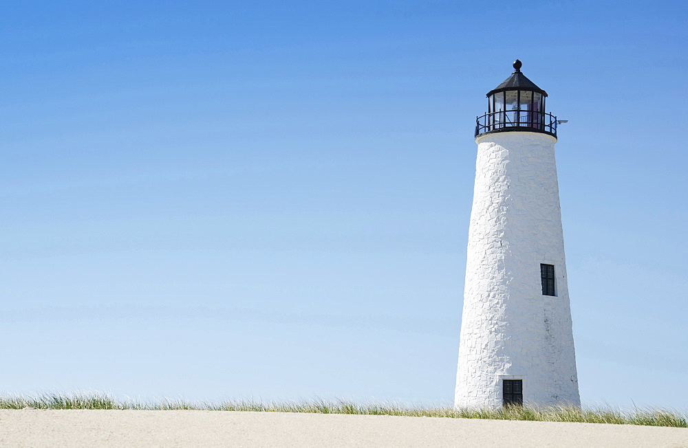 View of lighthouse, Nantucket, Massachusetts, USA