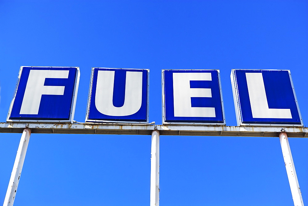 Fuel sign