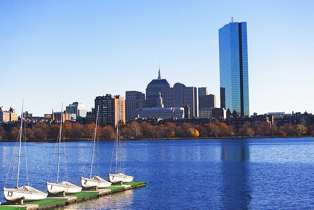 USA, Massachusetts, Boston skyline