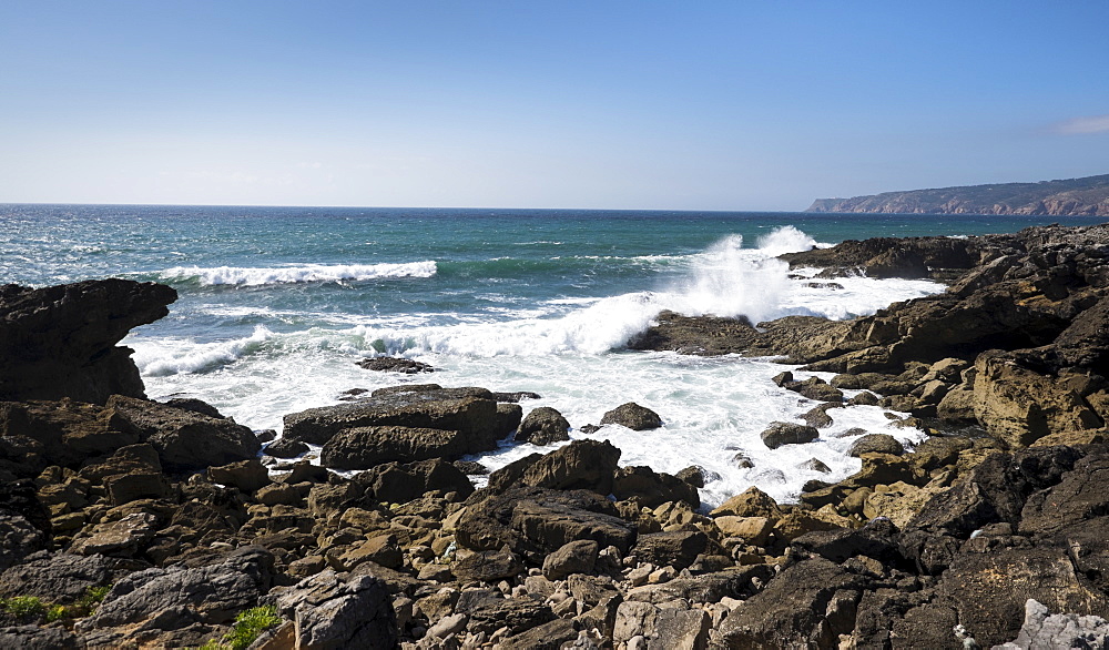 Coast of Atlantic Ocean, Sintra, Portugal