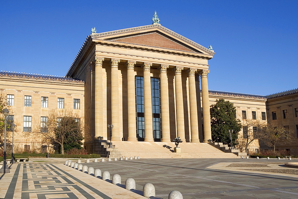 USA, Pennsylvania, Philadelphia, Philadelphia Museum Of Art facade