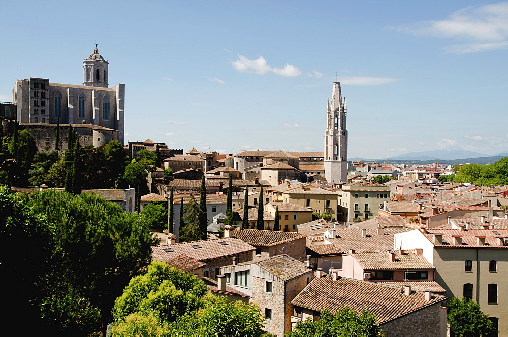 Townscape, Spain, Catalonia, Girona 