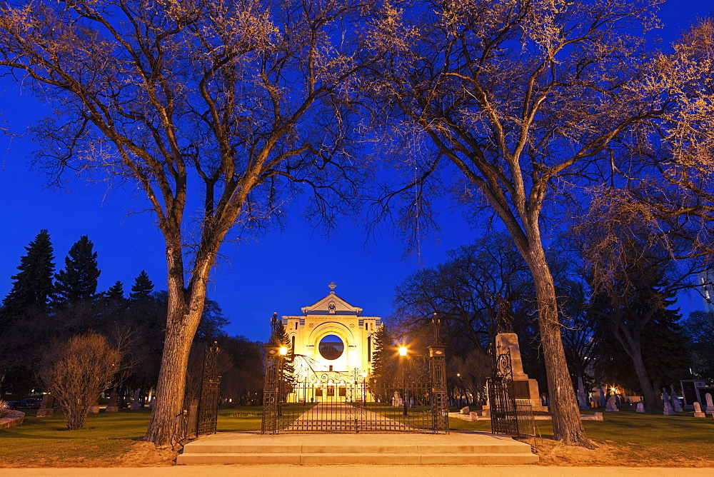 St Boniface Cathedral, Winnipeg Manitoba, Canada