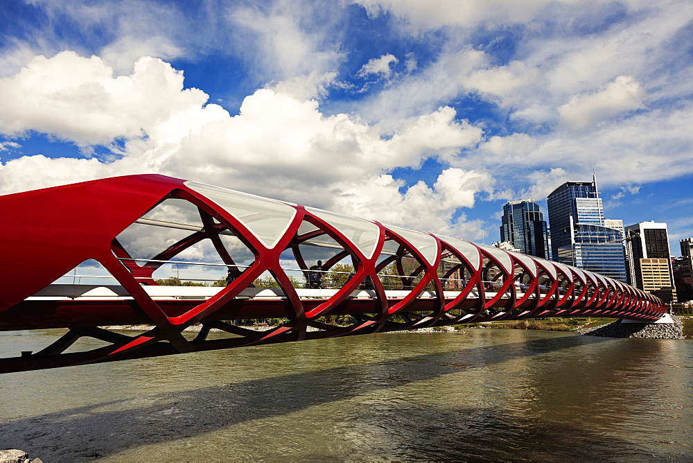 Peace Bridge, Alberta, Canada 