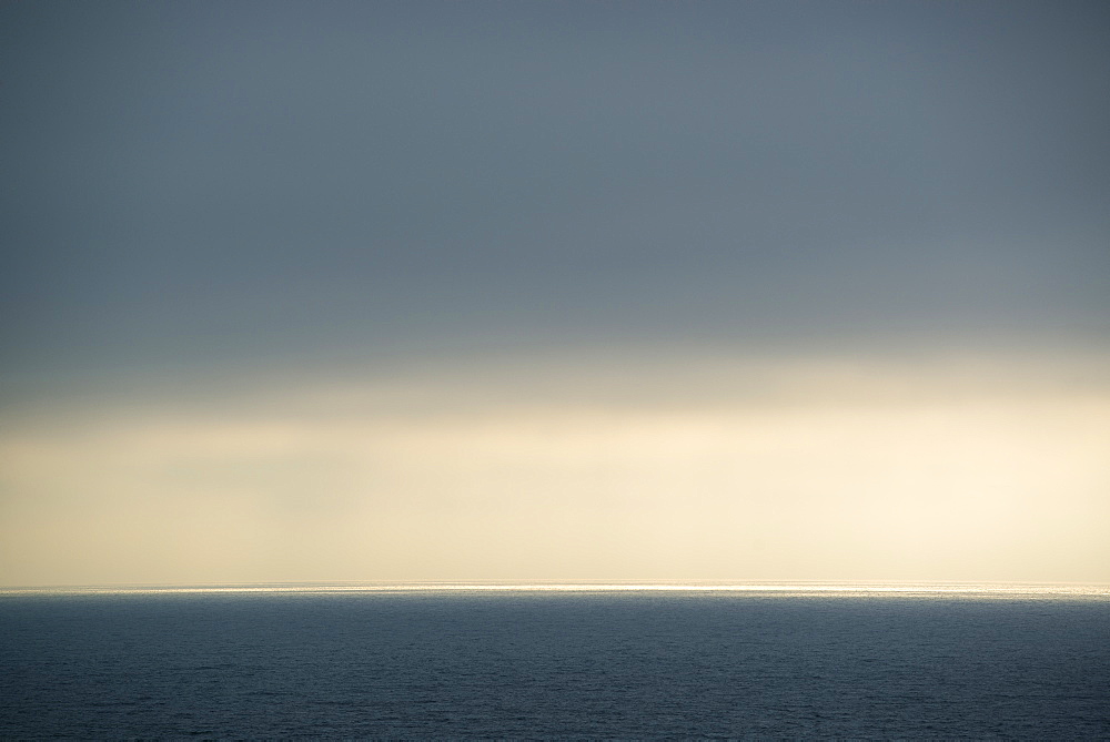 Storm clouds over Cape Cod bay, Cape Cod, Massachusetts