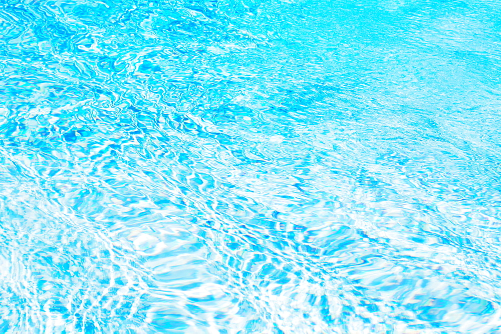 View of blue water