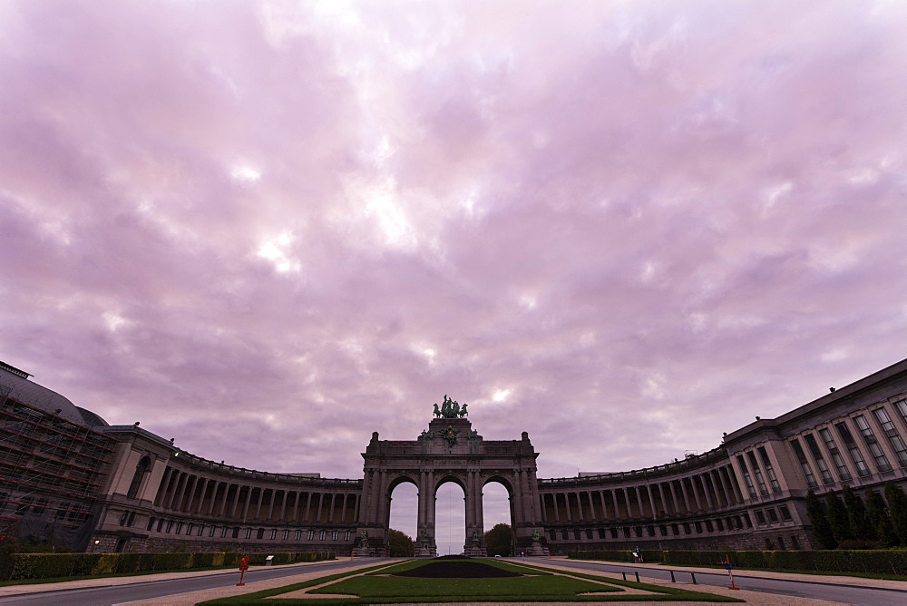 Cinquantenaire Arch, Belgium, Brussels, Cinquantenaire Arch