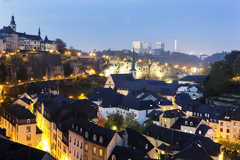 Neumunster Abbey and St Michael's Church, Luxembourg, Luxembourg City, Neumunster Abbey,St Michael's Church