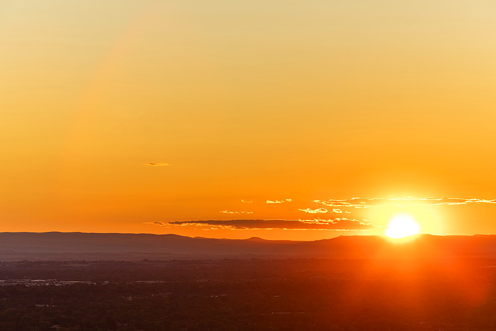 Sunset over Treasure Valley