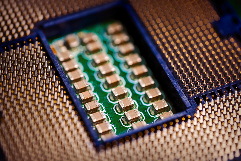 Close-up of circuit board