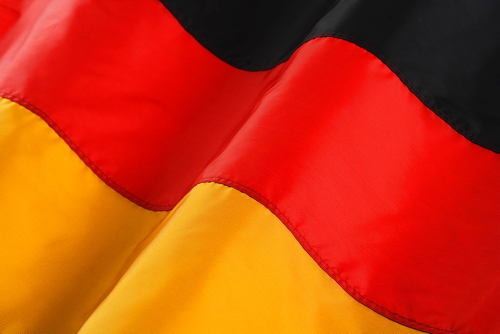 Close up of flag of Germany