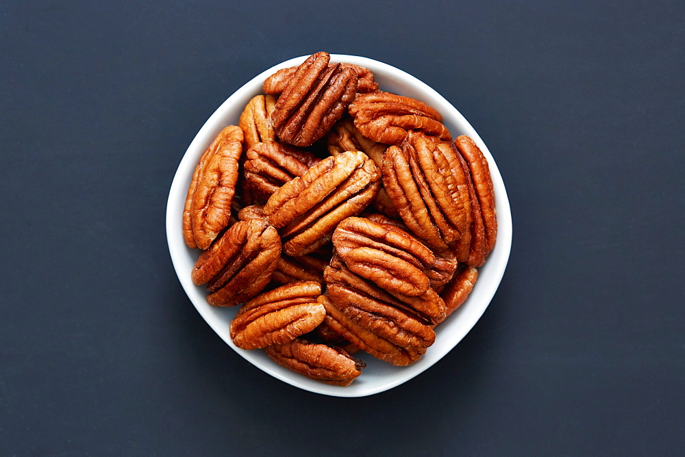 Pecans in bowl