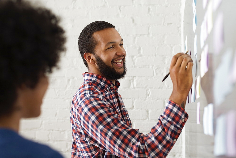 Colleagues brainstorming Small Business, Start-up