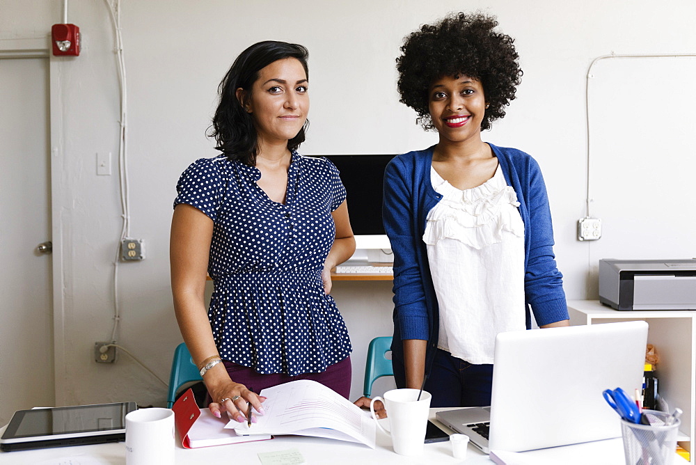 Female colleagues in Small Business, Start-up