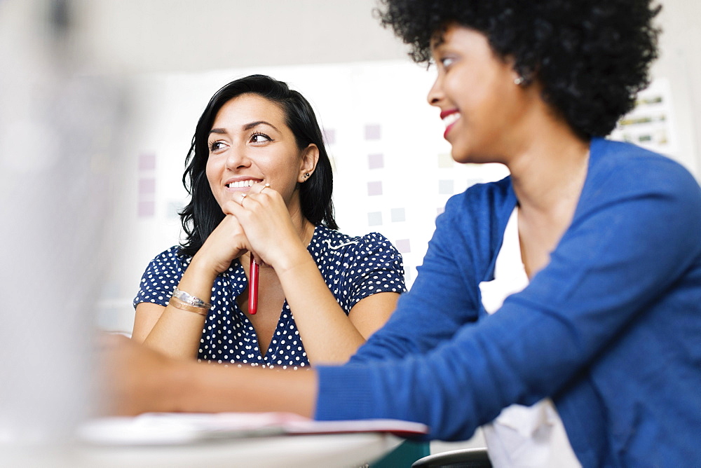 Women in meeting in Small Business, Start-up