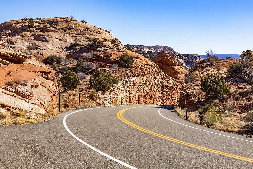 USA, Utah, Escalante, Scenic Highway 12 through Grand Staircase-Escalante National Monument