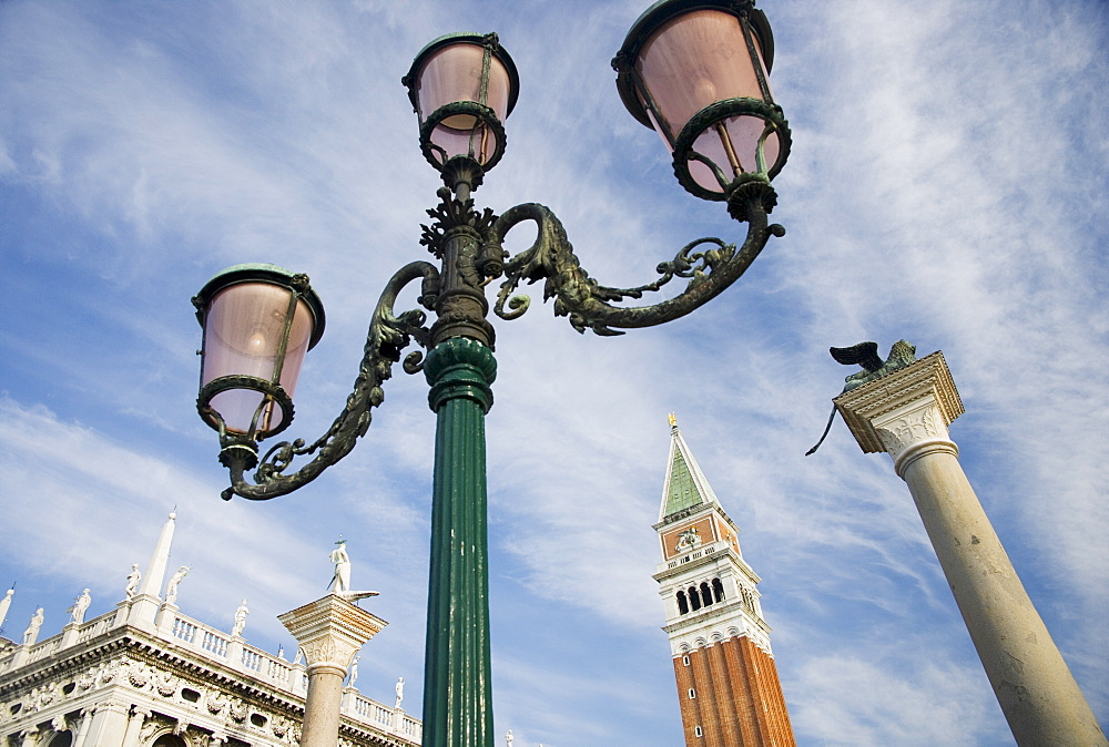 Campanile in the Piazza San Marco Venice Italy