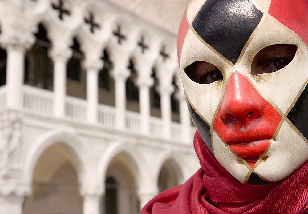 Carnival mask Venice Italy