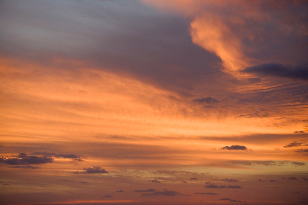 Beautifully lit sky