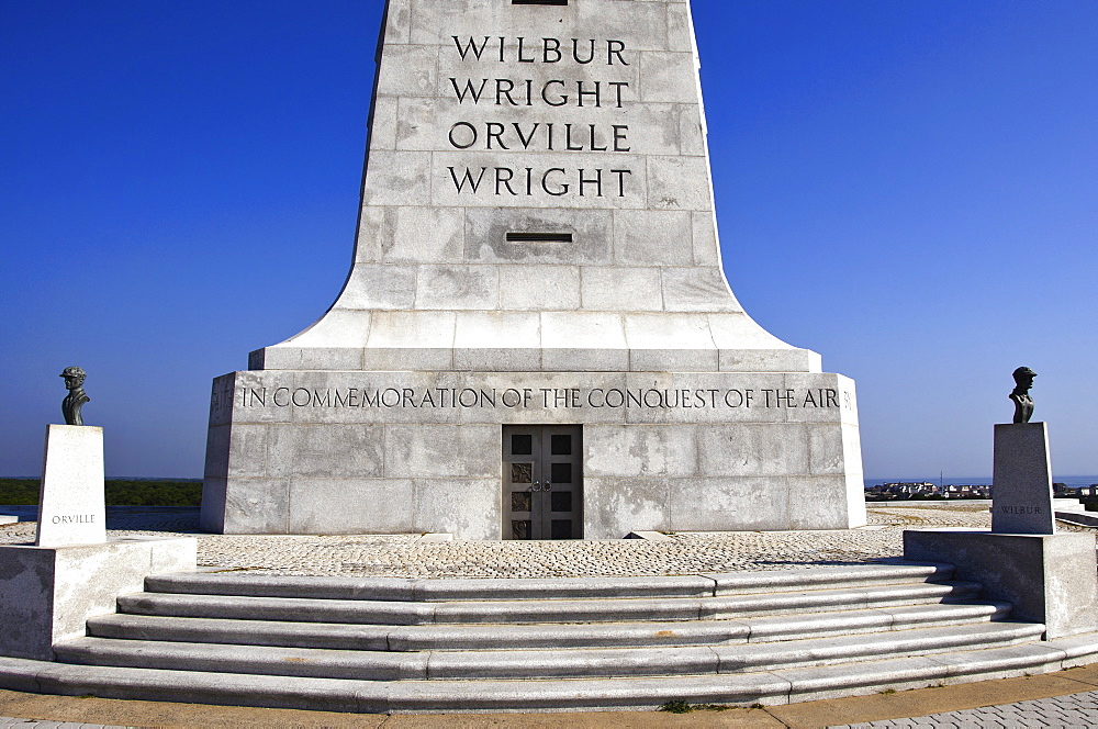 USA, North Carolina, Outer Banks, Kill Devil Hills, Wright Brothers Memorial