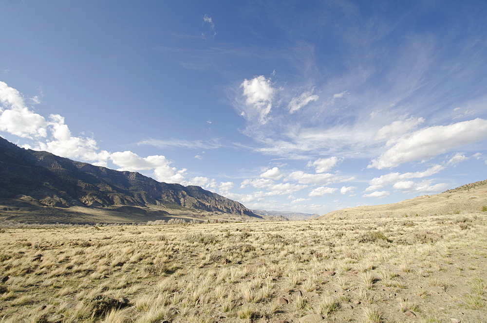 Empty landscape, Wyoming