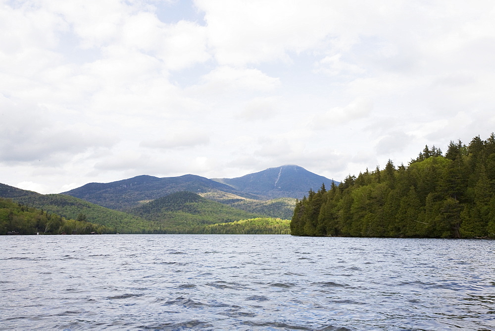 USA, New York State, Adirondack Mountains, Lake Placid