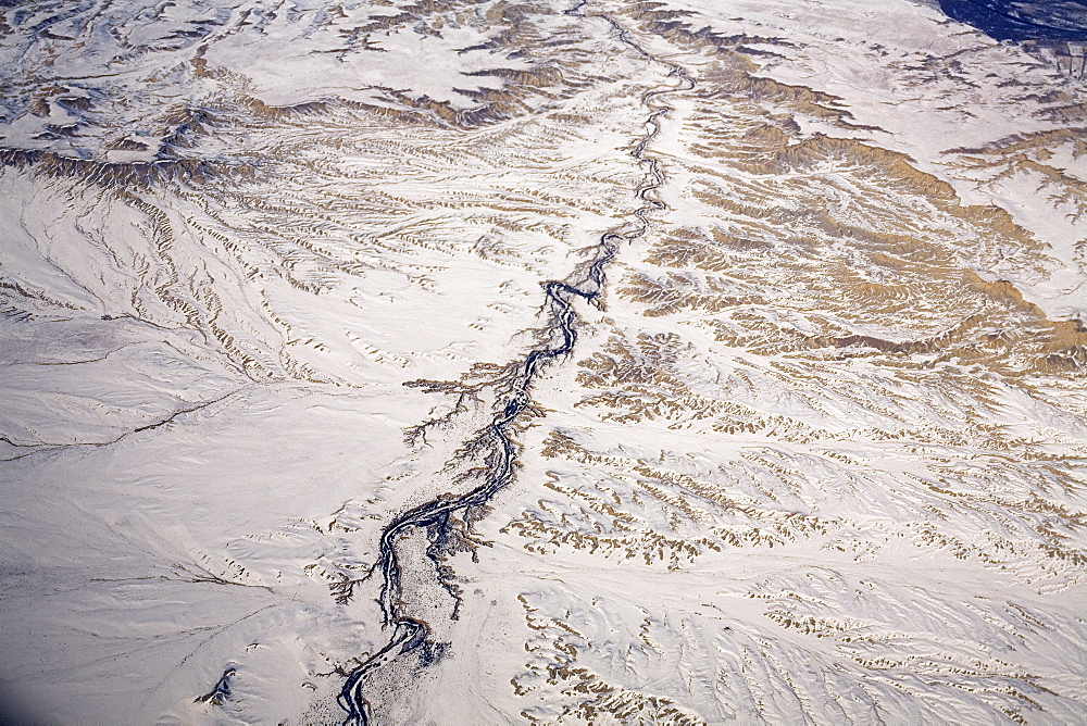 Aerial view of Colorado desert