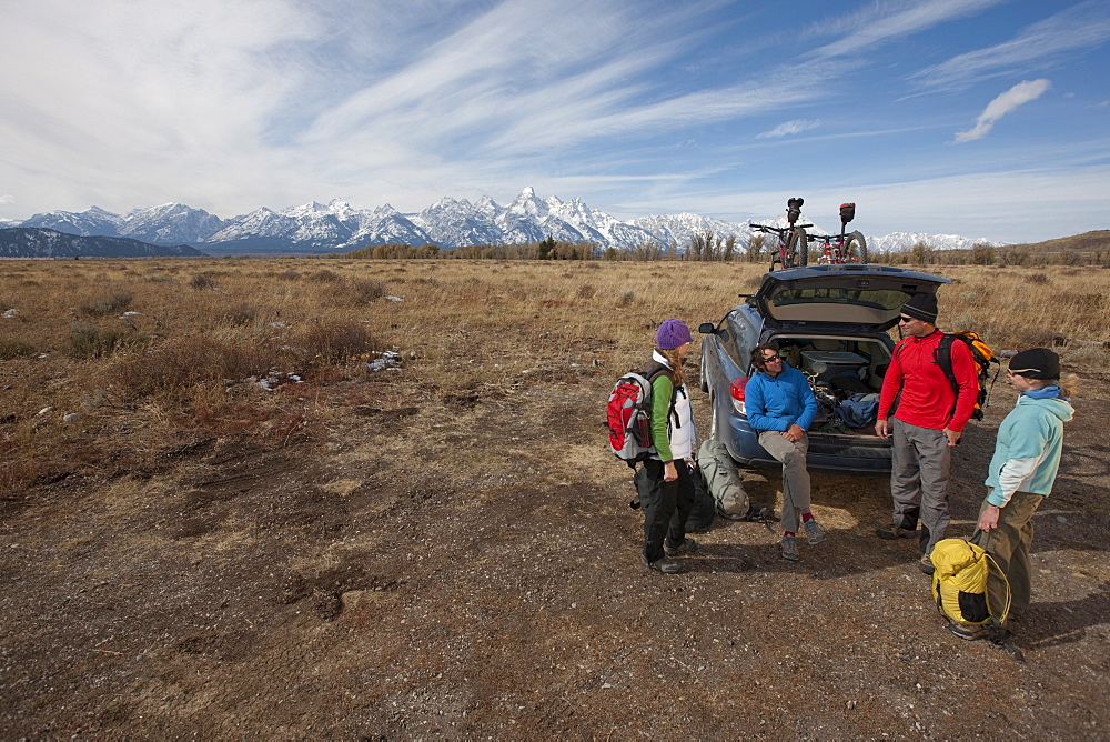 Mountain bikers