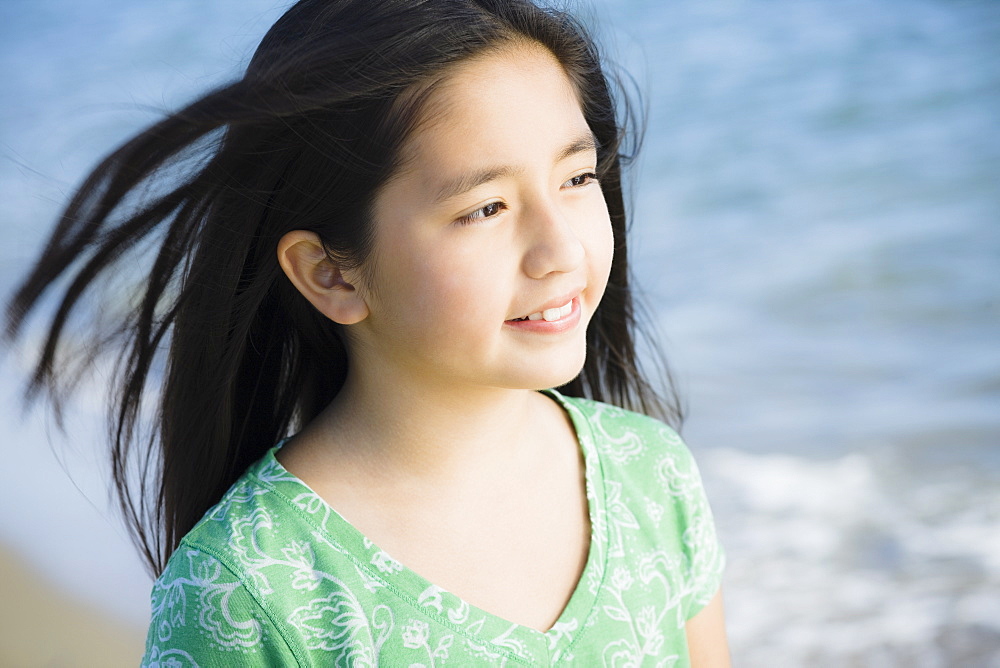 Girl at beach