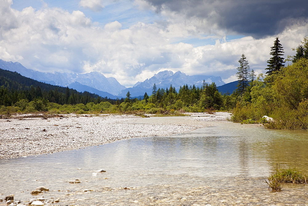 Scenic mountain river