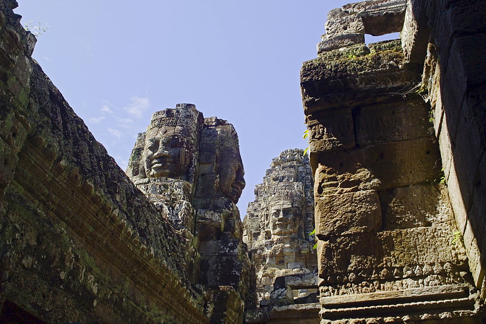 Ancient Temple Angkor Thom Angkor Wat Bayon Cambodia