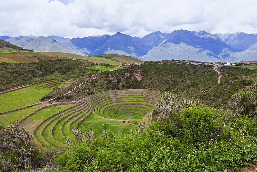 Incan ruins, Peru, Cuzco, Moray