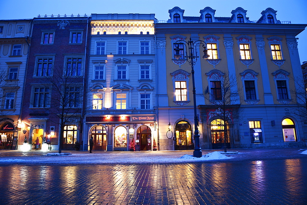 Historic houses in main Square