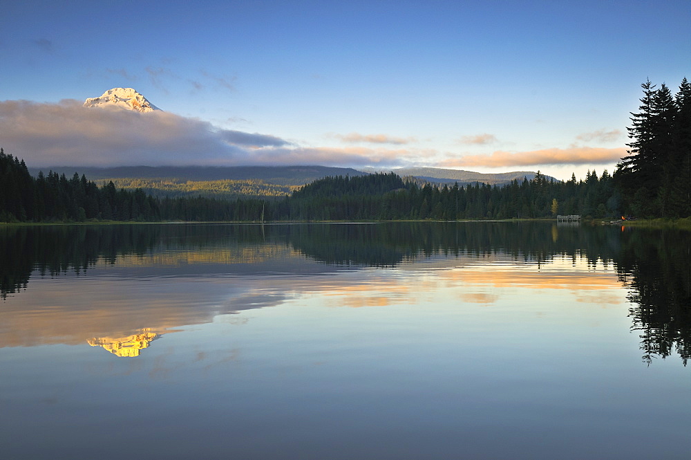 USA, Oregon, Multnomah County, Trillium Lake